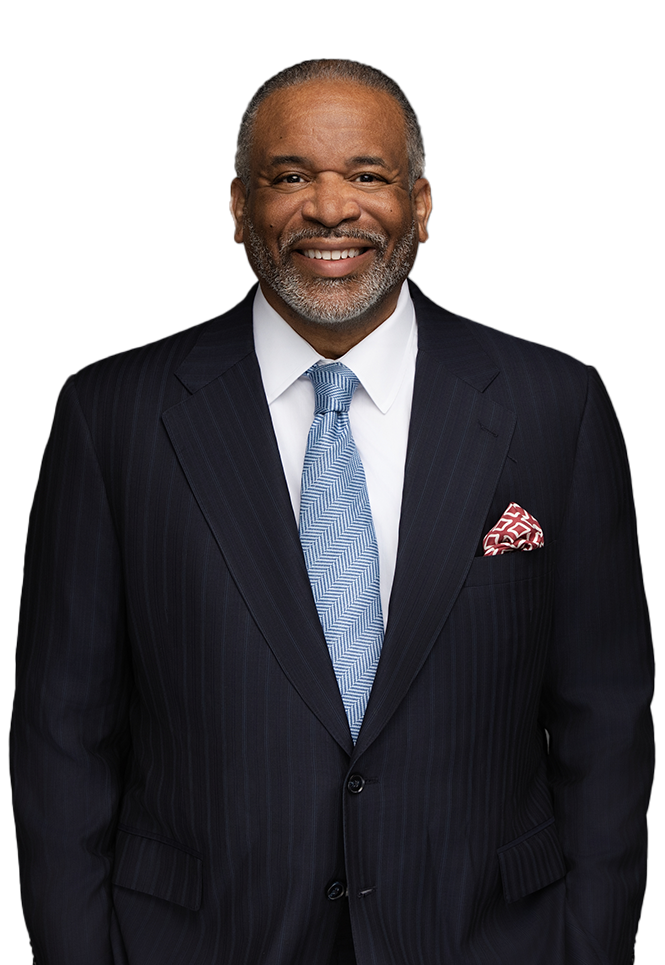 Dr. Gregory J. Vincent, professional headshot. Middle aged male wearing suit and tie.